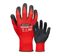 Guantes de trabajo Blackrock Pro Grip, Heavy Duty, Manipulación de goma de látex, Protección, Jardinería, Constructores, Construcción, Guantes de seguridad gruesos, Bricolaje, Forestal, DexraFit