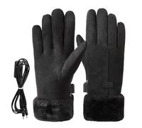 Guantes de trabajo con calefacción,Guantes con calefacción | Guantes calefactores eléctricos para manos,Manoplas calentadas, guantes de caza, guantes calentadores de manos recargables por USB para caz