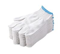 Guantes de trabajo de alambre, 12 pares de nailon, transpirables | Viene como un juego de 12 pares, lo que te da un generoso suministro para construcción, jardinería y tareas domésticas