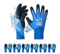 Guantes de trabajo de invierno impermeables para hombres y mujeres, pantalla táctil, guantes de congelador, con aislamiento térmico, para clima frío