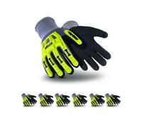 Guantes de trabajo HexArmor con palma de nitrilo, resistentes a cortes e impactos | Helix 1095 | Talla extra peque a