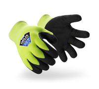 Guantes de trabajo HexArmor con palma de nitrilo tejida, resistentes a cortes y perforaciones | Helix 2077 | Talla extra peque a