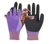 Guantes de trabajo impermeables - Agarre antideslizante resistente para mantenimiento, jardinería y cocina, guantes anticortes para hombre, limpieza, horno, cocción, pescado y uso diario.