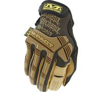 Mechanix Wear - Leather M-Pact Guantes (XX-Large, Marrón/Negro)