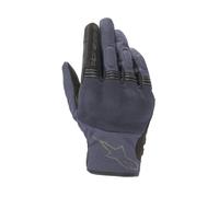 Guantes De Verano De Moto Alpinestars Copper Con Protecciones Azul Índigo Negro