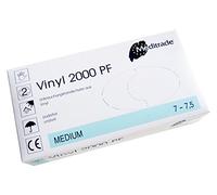 Guantes de vinilo 2000 PF 300 unidades (3 cajas de 100 unidades)