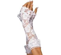 Guantes del cordón del tamaño Roxana Blanco Gr.One, 1 pieza