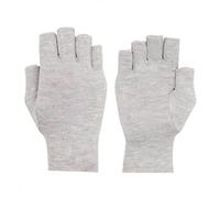 Guantes deportivos con dedos abiertos - Guantes de apoyo de fibra de carbono de i, tecnología de diseño transpirable de medio dìta | Guantes de entrenamiento de rendimiento para ciclismo, senderismo,