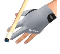 Guantes deportivos de Billar,Guantes de Billar | Guantes de Piscina | Guantes de Piscina Transpirable de 3 Dedos, Guantes Deportivos para Tiro Izquierdo o Derecho, para Mujeres y Hombres