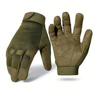 Guantes deportivos transpirables para exteriores, ciclismo, pesca, senderismo, guante completo de dedo para mujer y hombre