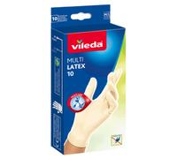 Guantes desechables multiusos de látex - Vileda - Tamaño: Pequeño / Mediano