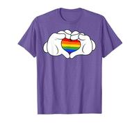 Guantes Disney Mickey & Friends Rainbow Heart Camiseta