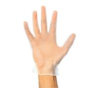 Guantes Disponible en Vinilo 100 PC XL Sin Polvo Ambidiestro Alimentos Limpieza