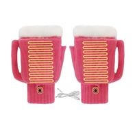 Guantes Eléctricos Calentados Guantes Calentados Con Carga USB | Manoplas Térmicas Eléctricas Para Uso En Clima Frío Camping Esquiar Senderismo Pesca Ciclismo Exterior Interior Oficina
