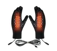 Guantes Eléctricos Eléctricos,Guantes Eléctricos USB con Control Táctil en Pantalla | Manoplas Calientes Antideslizante 3 Modos para Tiempo Frío Carrera Conducción Surf Esquí