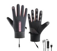 Guantes eléctricos Haeted: 3 Modos de Temperatura, Guantes calefactables Recargables, Manoplas calefactoras Antideslizantes e Impermeables, guaantes calefactores USB para Deportes al Aire Libre para
