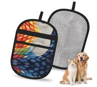 Guantes electrostáticos Chasing the Light para eliminar el pelo de mascotas, cepillo mágico reutilizable para pelo de perro y gato | Eliminador de pelo para sofá, alfombra, asiento de coche y ropa.
