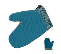 Guantes electrostáticos removedores de de mascotas | Guantes de pulverización para mascotas | Herramienta reutilizable para limpiar el desprendimiento de la manguera de baño, proceso de