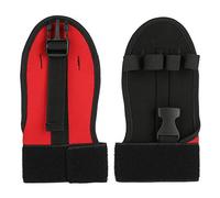 Guantes fijos auxiliares negros Férula para dedos Equipo de entrenamiento Puño de mano Guantes para dedos Capa de habilidad Puño para ancianos