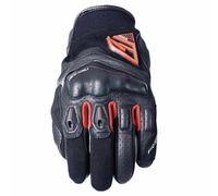 Guantes Five RS2 Evo Negro y rojo 2XL