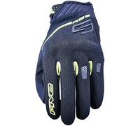 Guantes Five RS3 Evo Airflow Negro y amarillo fluor L