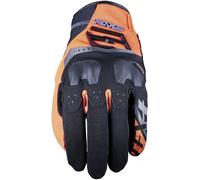 Guantes Five TFX4 Negro y naranja fluor L