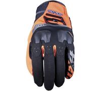 Guantes Five TFX4 Negro y naranja fluor XL