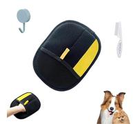Guantes Fora Eliminar Pelo de Mascotas, 1 Unidad, Guante electrostático Fora Gatos y Perros Fora Eliminar Pelo, Guante de Aseo con Cepillo y Gancho Fora sofá, Muebles, Alfombra y Asiento