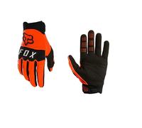Guantes Fox Dirtpaw Mountain Bike Enduro Freeride Negro / Naranja XL