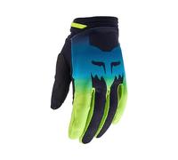 Guantes Fox Junior 180 FLORA BLACK/AMARILLO YS