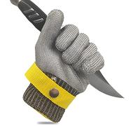 guantes , Guantes anticortes, resistentes a cortes, antideslizantes y resistentes a cortes, for hombres y mujeres, con correa de muñeca ajustable.(2PCS/XS)