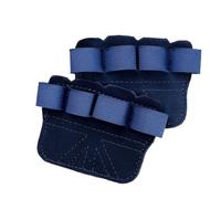 Guantes Gym Guantes de gimnasio de piel de vaca, empuñaduras antideslizantes, cinturón de potencia, almohadillas de elevación, cinturón de peso muerto, guantes de entrenamiento, protección de palma(Da