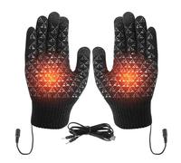 Guantes Heated para mujer | Guantes táctiles Windproof - USB Heating Outdoor Mittens | For Wom Secure And Comfortable Fit,en Men Outdoor Cycling Running Skiing Mountaineering Winter Cold Weather