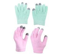 Guantes Hidratantes de Gel para Manos, 2 Pares, Plume Yarn | Cuidado de Manos, Uso durante Tareas Domésticas, Absorción Rápida, Evita Manchas de Loción