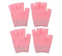 Guantes Hidratantes de Gel Tejido, 2 Pares, para Manos Secas | Uso Nocturno y Trabajo, Absorción Rápida, Ayuda a Evitar Manchas en Ropa y Sábanas, para Manos Secas