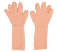 Guantes Hidratantes de Silicona, Guantes Hidratantes de Gel de Spa, Elásticos Alargados, Lavables, Mascarilla Hidratante para Manos, Guantes de Loción para Piel Seca y Agrietada,