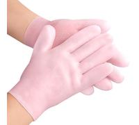 Guantes Hidratantes Durante la Noche - Guantes Antideslizantes, Lavables, Hidratantes, Reutilizables para Manos Secas, de loción de dormir Spa de manos para la noche Piel seca Cuidado d