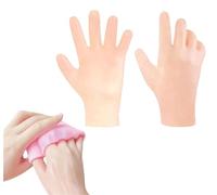 Guantes hidratantes durante la noche, guantes hidratantes para reparar grietas en seco, guantes de spa de silicona, guantes de reparación de humedad, lavables, guantes de dormir, guantes hidratantes