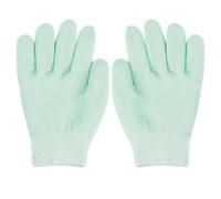 Guantes Hidratantes Verdes, Talla Única, Forro Interior | Tejido Ligero y Spandex, Hidratación Nocturna, para Manos Secas y Piel Áspera, Uso en Masaje