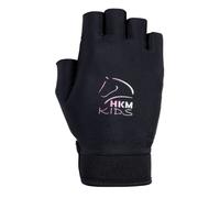 Guantes -Hobby Horsing- HKM - negro/gris / 8