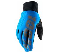 Guantes Impermeables MX Hydromatic Brisker 100% Azul Motocross Off-Road MTB ATV