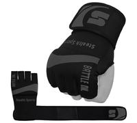 Guantes Interiores de Boxeo, envolturas de Gel Acolchadas de Neopreno, protección de Manos para Golpear, MMA, Artes Marciales, Muay Thai, Debajo de Las Manoplas (M)