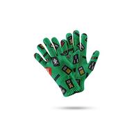 Guantes Invierno,Guantes De Invierno Mahjong Patrón 3D Transpirable Antideslizante Guantes De Pantalla Táctil De Punto Con Puño Verde Para Mujeres Hombres Guantes Térmicos Para Correr Al Aire Libre