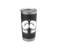 Guantes Kickboxing Comic Style Artes Marciales Vaso térmico de acero inoxidable de doble pared