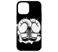 Guantes Kickboxing Dibujo Artes Marciales Sanda Carcasa para iPhone 12 Pro Max
