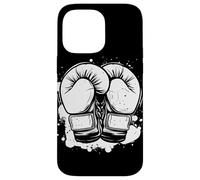 Guantes Kickboxing Dibujo Artes Marciales Sanda Carcasa para iPhone 14 Pro Max