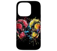 Guantes Kickboxing Splotch Artista Marcial Carcasa para iPhone 14 Pro