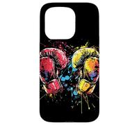Guantes Kickboxing Splotch Artista Marcial Carcasa para iPhone 15 Pro