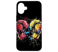 Guantes Kickboxing Splotch Artista Marcial Carcasa para iPhone 16 Plus