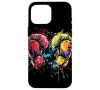 Guantes Kickboxing Splotch Artista Marcial Carcasa para iPhone 16 Pro Max